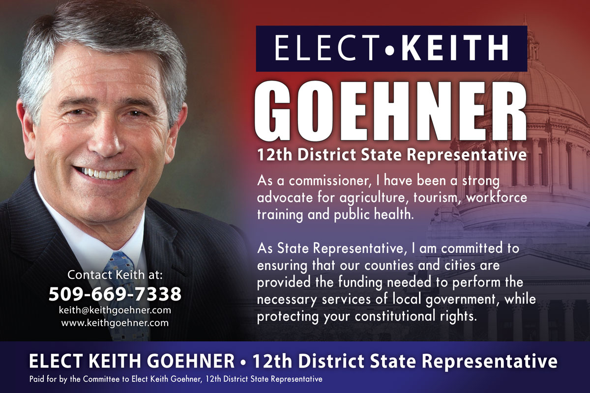 Elect Keith Goehner Postcard